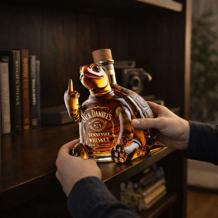 Whiskeyfles – Schildpad Editie