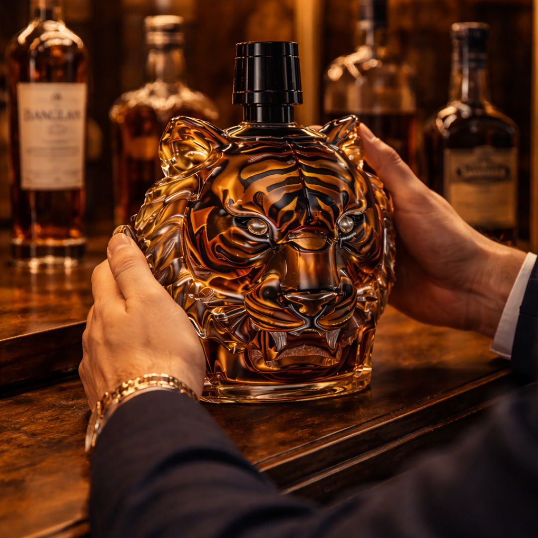 Whiskyfles – Tijgereditie