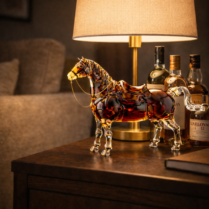 Whiskyfles - Paard Editie