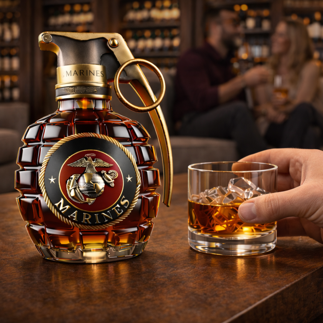 Whiskeyfles – Granateneditie