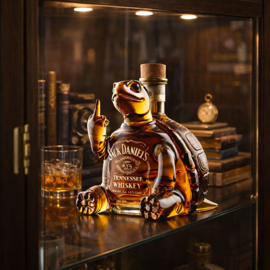 Whiskeyfles – Schildpad Editie