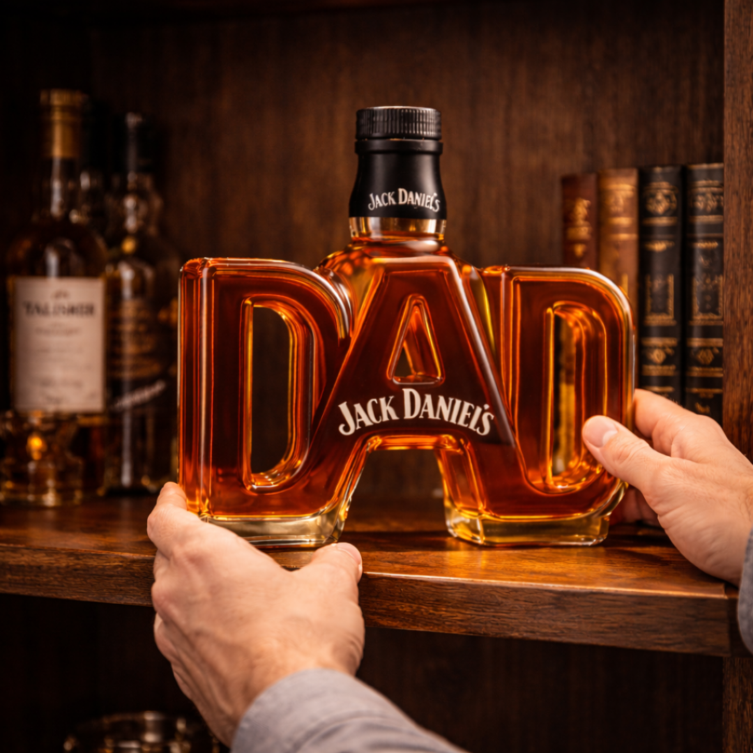 Jack Daniel’s Whisky Fles – Vaderdag Editie