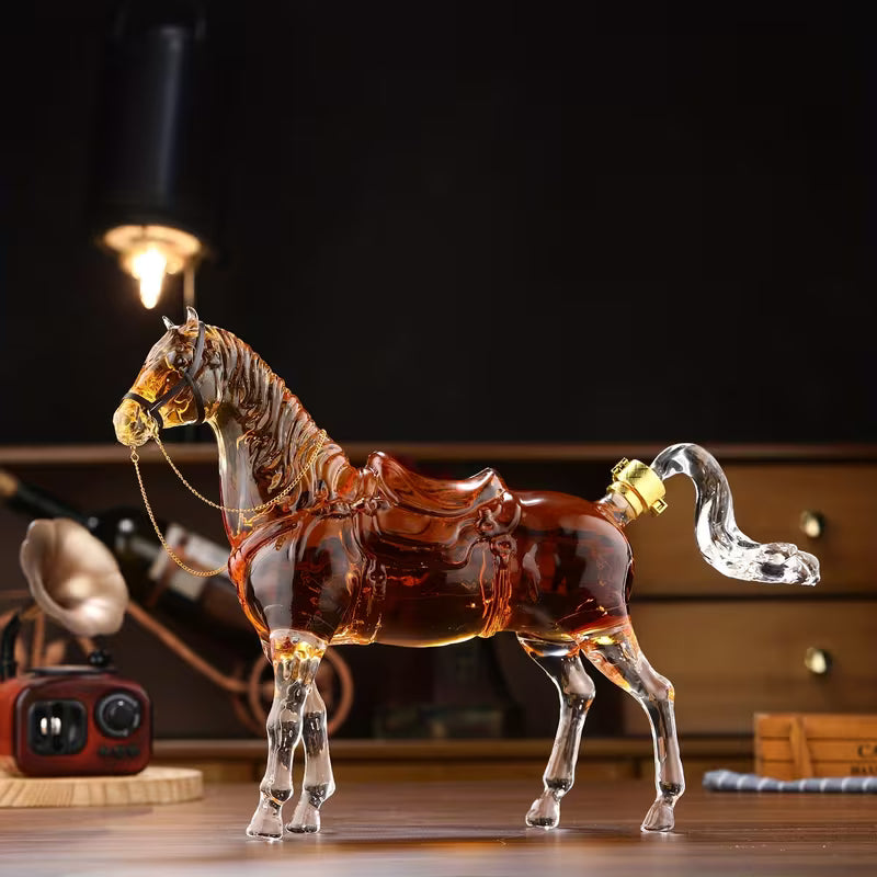Whiskyfles - Paard Editie