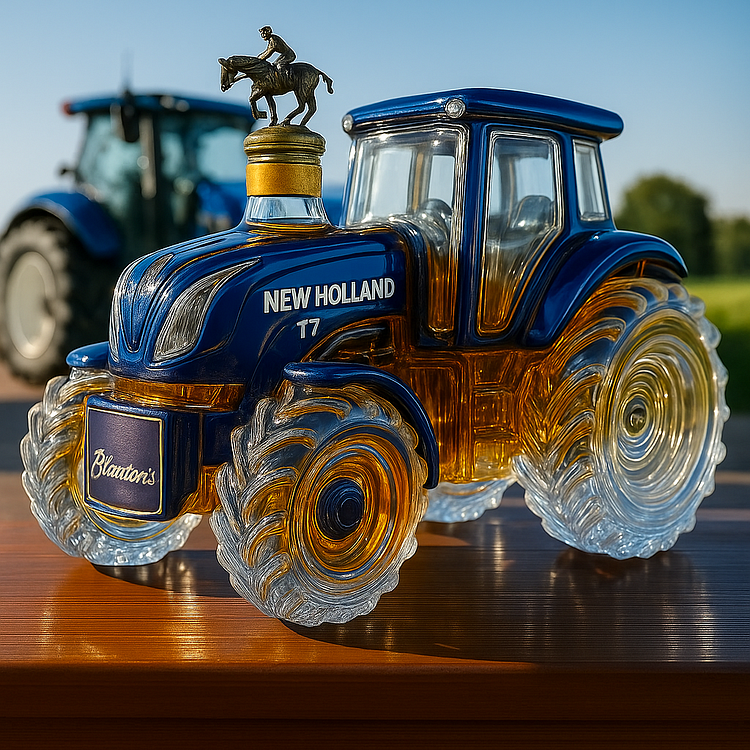 Whiskyfles New Holland T7™ | Klassieke tractorvorm