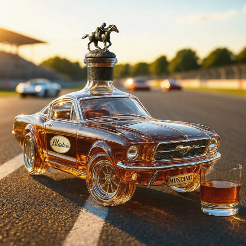 Whisky Fles – Mustang Editie