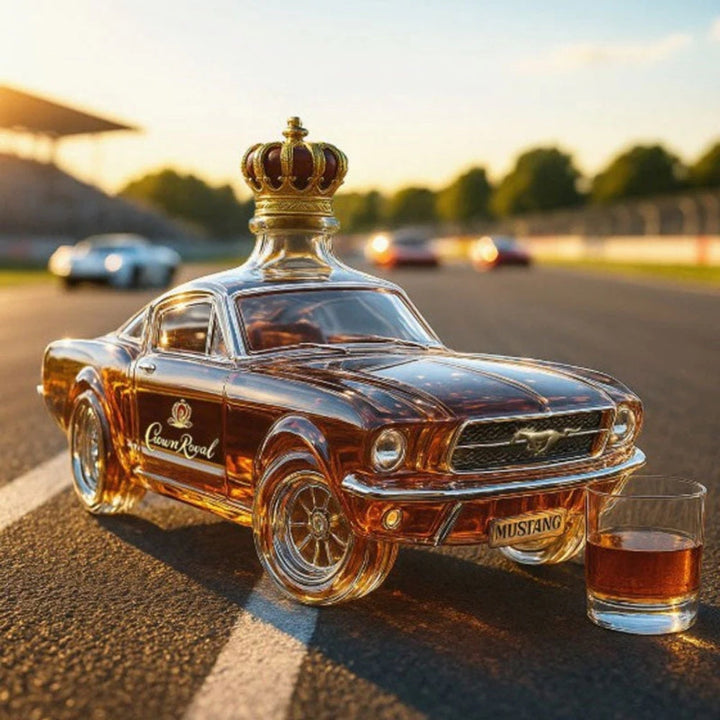 Whisky Fles – Mustang Editie