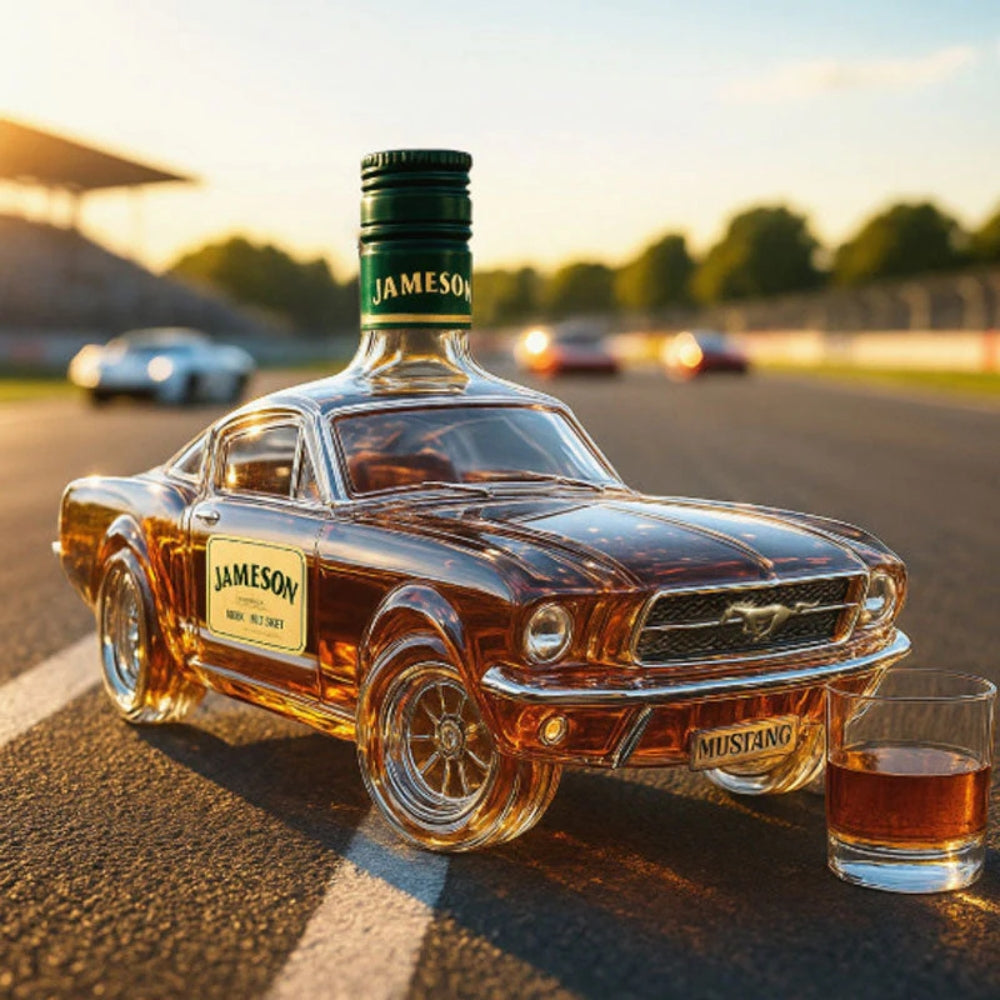 Whisky Fles – Mustang Editie