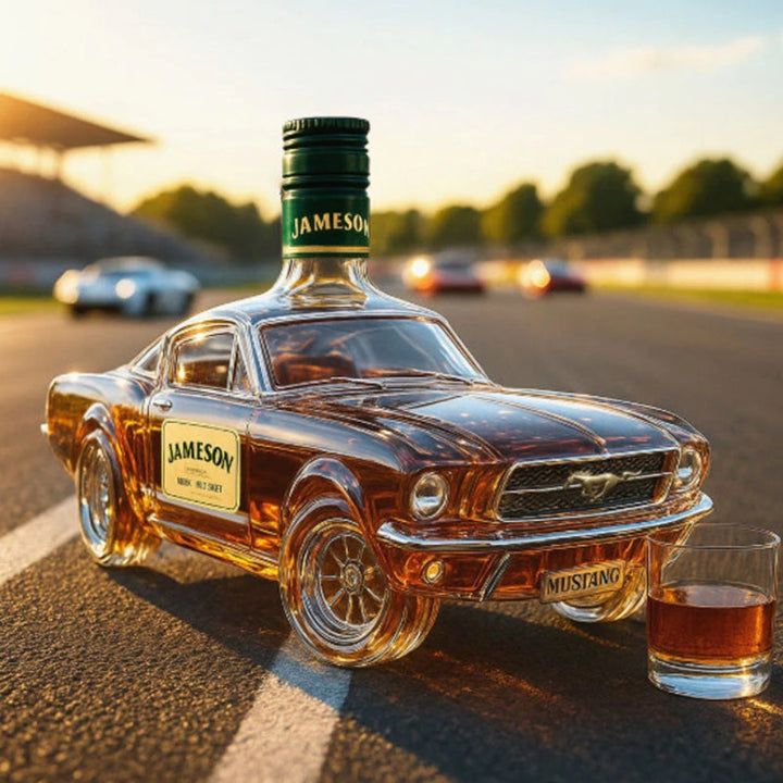 Whisky Fles – Mustang Editie